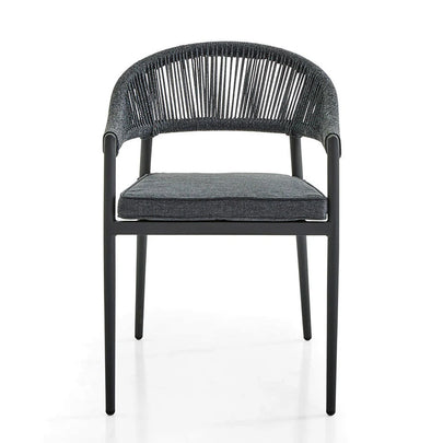 Southport Outdoor 2.17m Aluminium and Ceramic Table with 8 Finley Chair