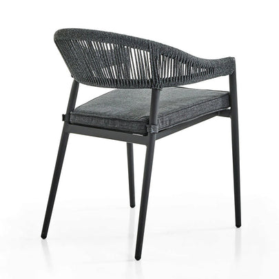 Southport Outdoor 2.17m Aluminium and Ceramic Table with 8 Finley Chair