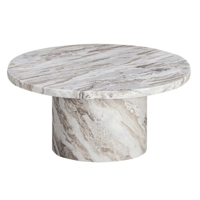 Florence Oval Marble Stone Coffee Table