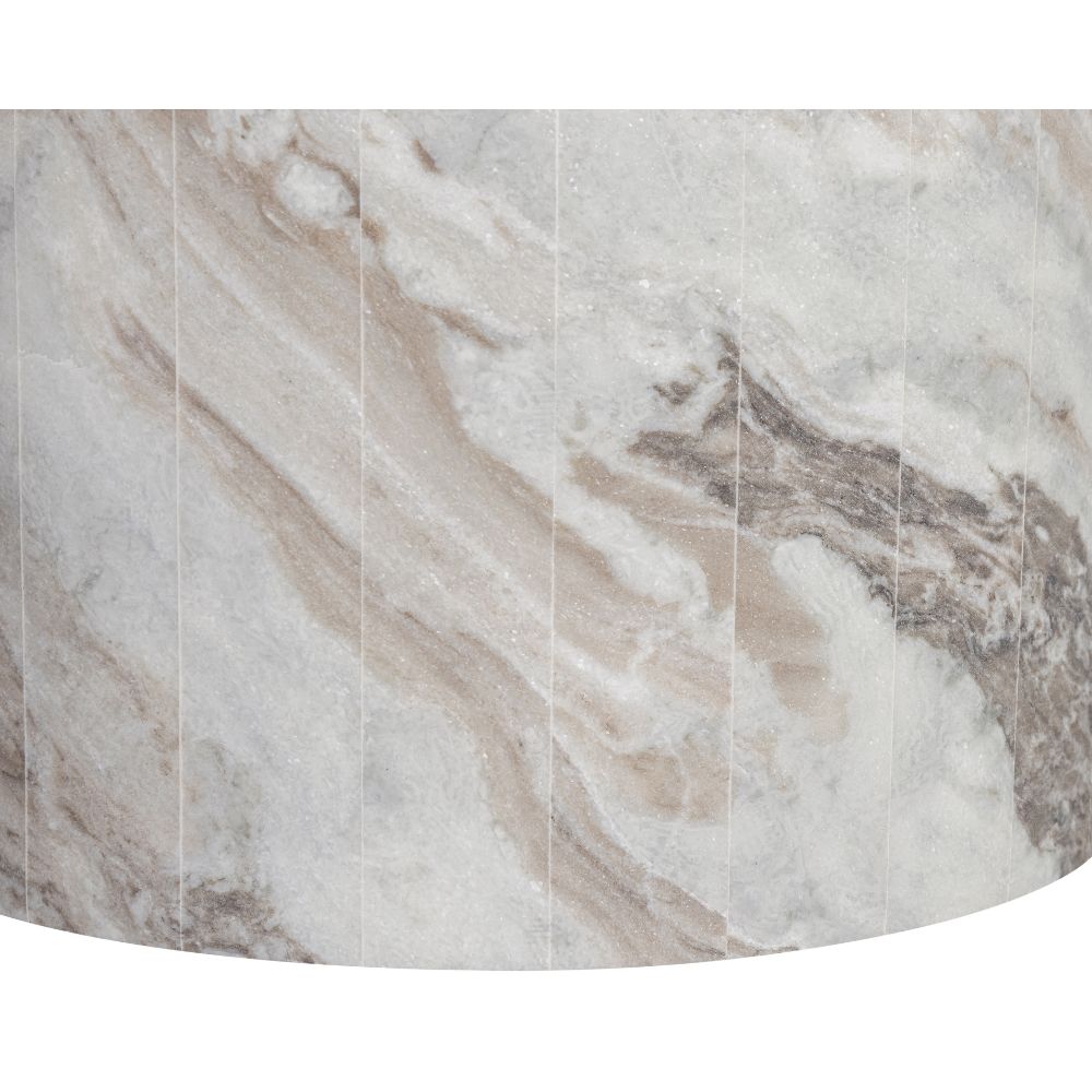 Florence Oval Marble Stone Coffee Table