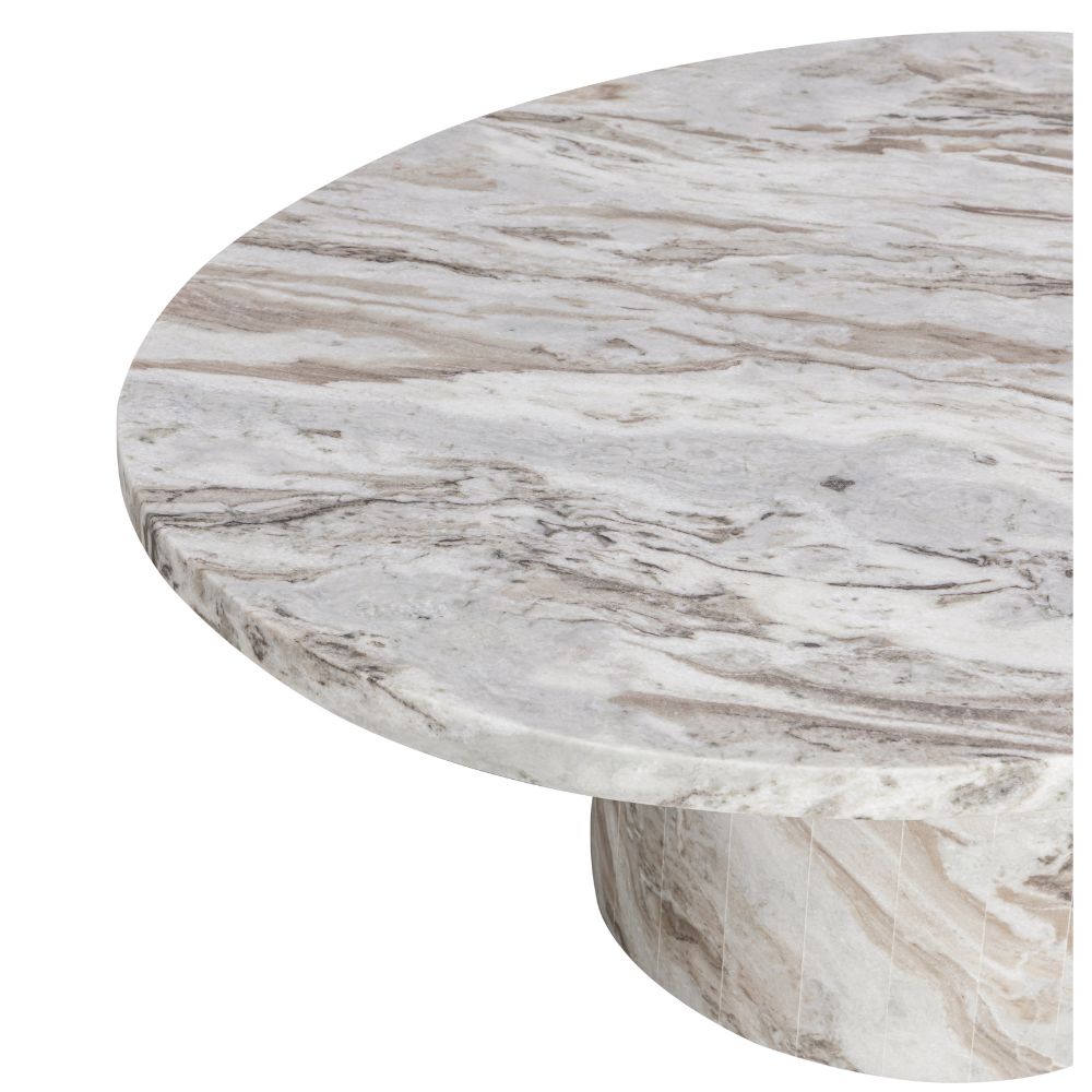 Florence Oval Marble Stone Coffee Table