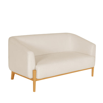 Fraser Indoor 2 seater Plush Fabric Sofa Lounge