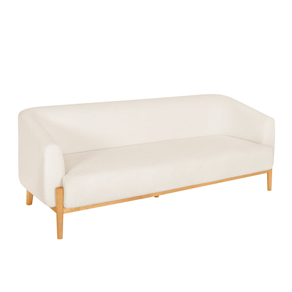 Fraser Indoor 3 seater Plush Fabric Sofa Lounge