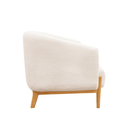 Fraser Indoor 2 seater Plush Fabric Sofa Lounge