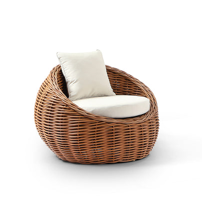 Newport Outdoor Wicker Lounge Arm Chair