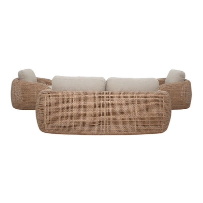 Harbour Outdoor 2+1+1 Wicker Lounge Set with Coffee Table