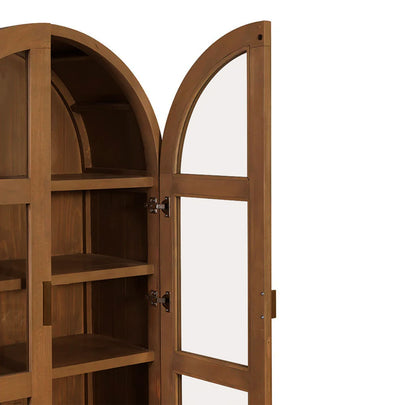 Hallie Indoor Timber Display Cabinet