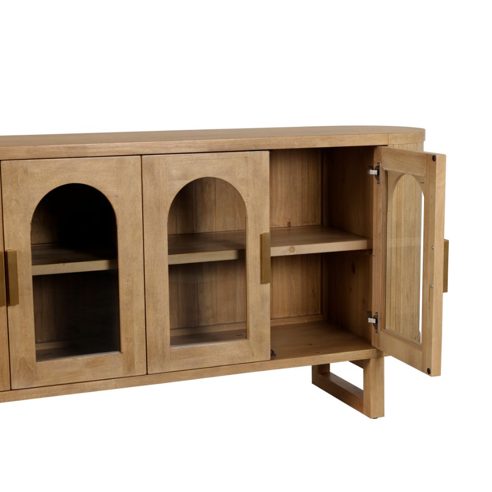 Hallie Indoor Timber Buffet Sideboard