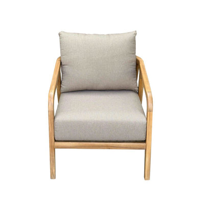Hartley Outdoor 1 Seater Timber Arm Chair
