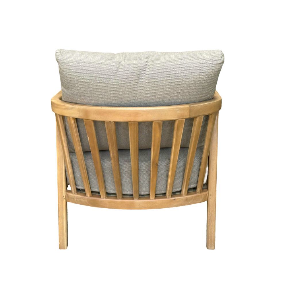 Hartley Outdoor 1 Seater Timber Arm Chair