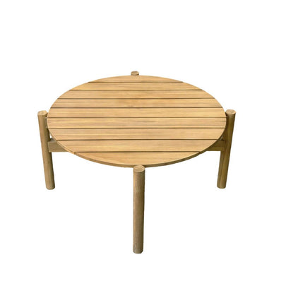 Hartley Outdoor 2+1+1 Timber Lounge Set with Coffee Table