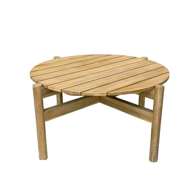 Hartley Outdoor 2+1+1 Timber Lounge Set with Coffee Table