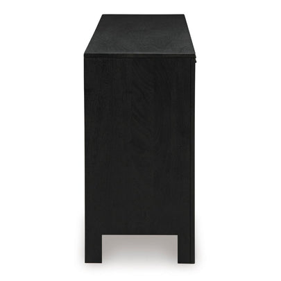 Hendrix Indoor Timber And Rattan Buffet Sideboard