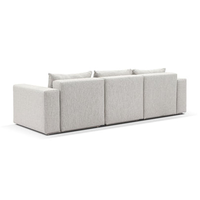 Henley Outdoor 3 Seater Fabric and Aluminium Lounge