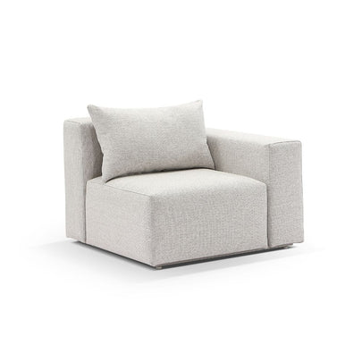 Henley Outdoor 2 Seater Fabric and Aluminium Lounge
