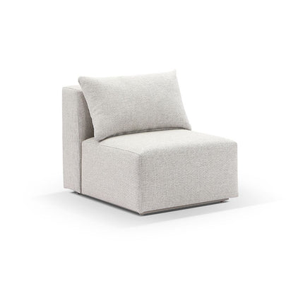 Henley Outdoor 3 Seater Fabric and Aluminium Lounge