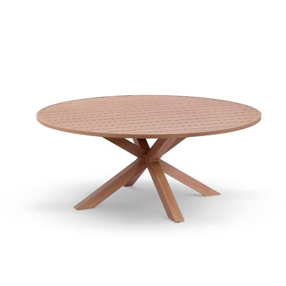 Houston Outdoor 1.8m Round Aluminium Dining Table