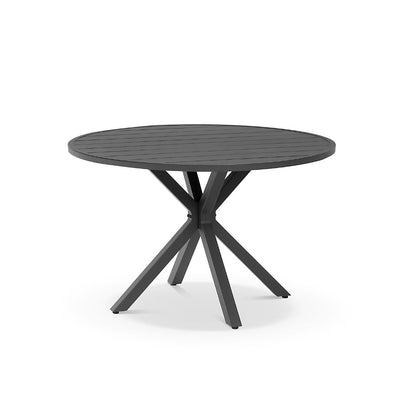 Houston Outdoor 1.2m Round Aluminium Dining Table