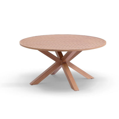 Houston Outdoor 1.5m Round Aluminium Dining Table
