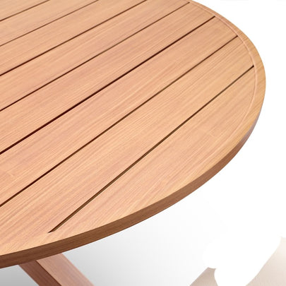 Houston Outdoor 1.5m Round Aluminium Dining Table