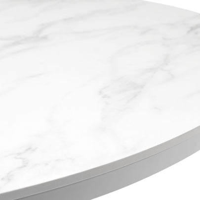 Hugo 1.5m Outdoor Round Aluminium and Ceramic Dining Table