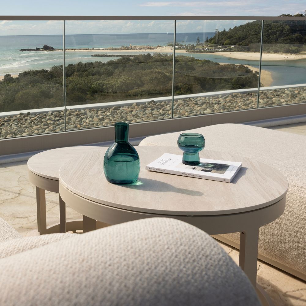 Onslow 2+1+1 Outdoor Lounge with Round Coffee Table Set