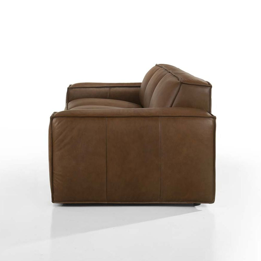 Richmond 3 Seater Indoor Leather Lounge Sofa