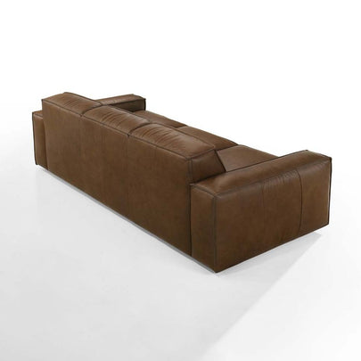 Richmond 3 Seater Indoor Leather Lounge Sofa