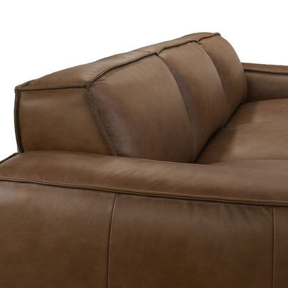 Richmond 3 Seater Indoor Leather Lounge Sofa
