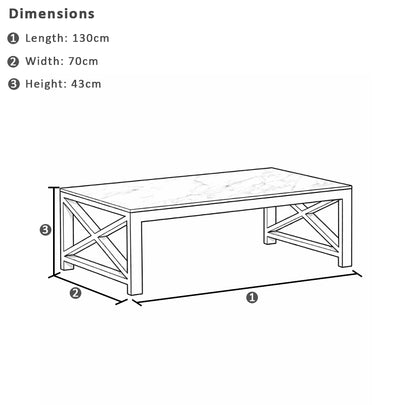 Kansas Package C - Outdoor Aluminium Corner Modular Lounge Set with Coffee Table