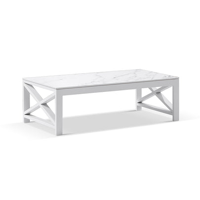 Kansas Package C - Outdoor Aluminium Corner Modular Lounge Set with Coffee Table