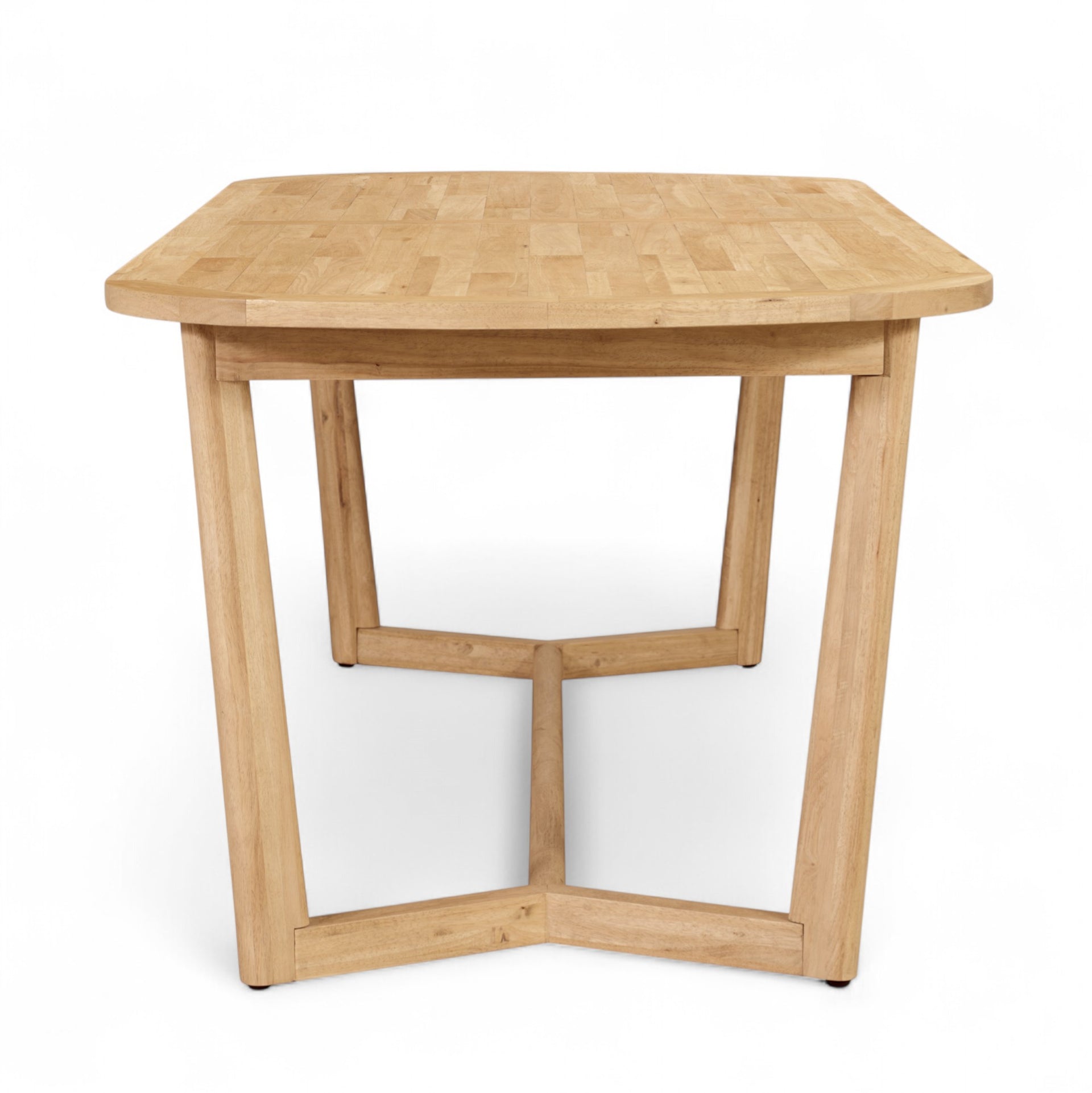Kingscliff 8 Seater Rectangle Indoor Timber Dining Table And Chairs Setting