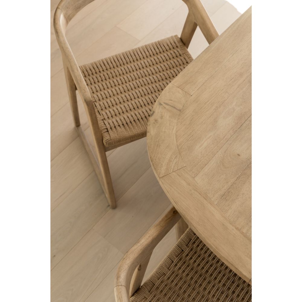 Kingscliff 8 Seater Rectangle Indoor Timber Dining Table And Chairs Setting