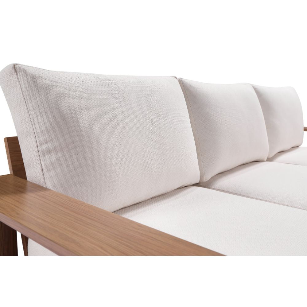 Mackay Outdoor Aluminium 3+1+1 Lounge Set with Coffee table