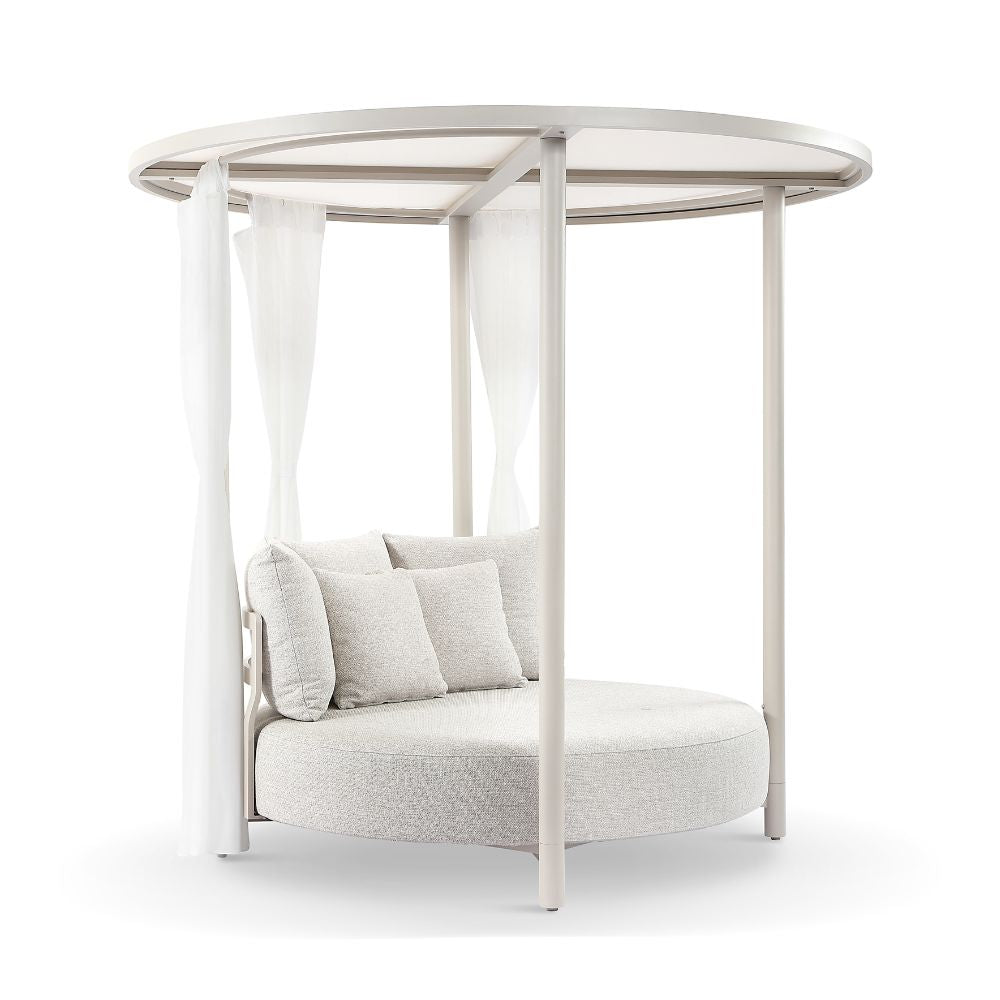 Malibu Outdoor Aluminium Round Cabana Daybed