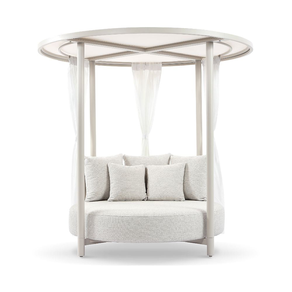 Malibu Outdoor Aluminium Round Cabana Daybed