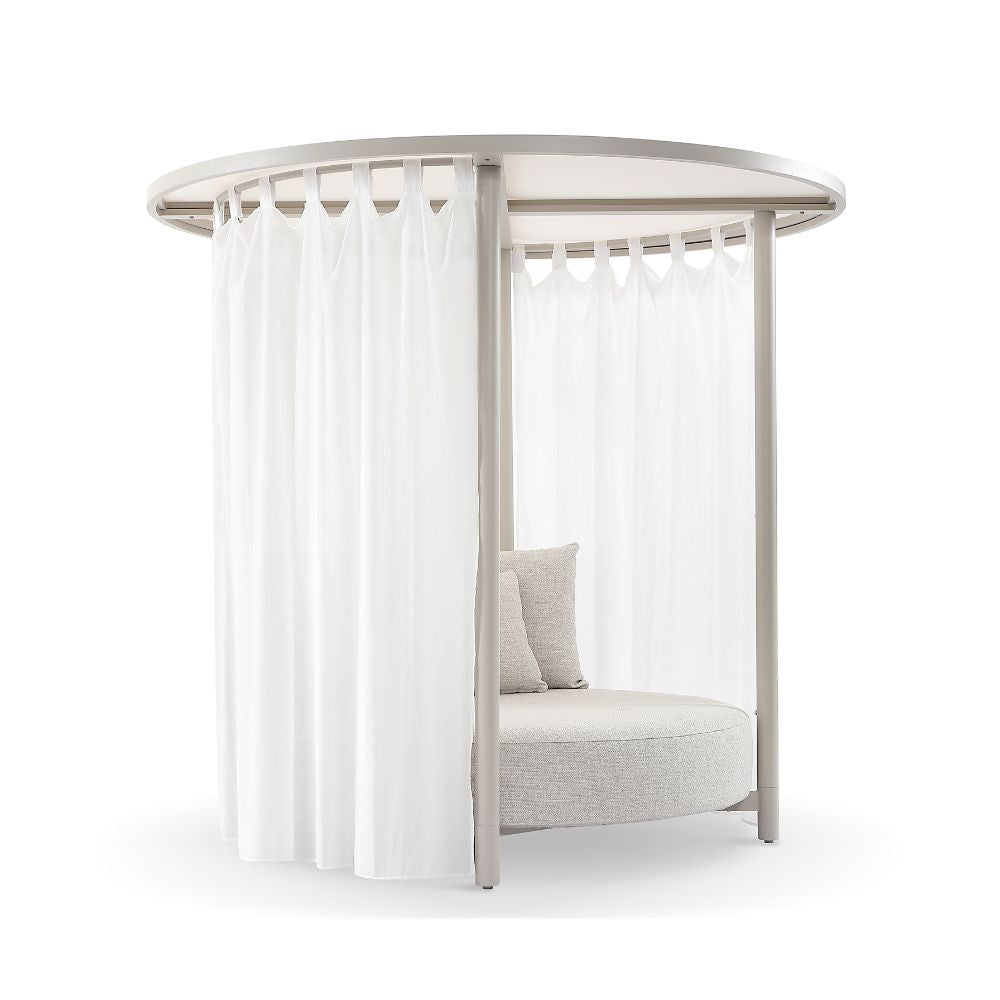 Malibu Outdoor Aluminium Round Cabana Daybed