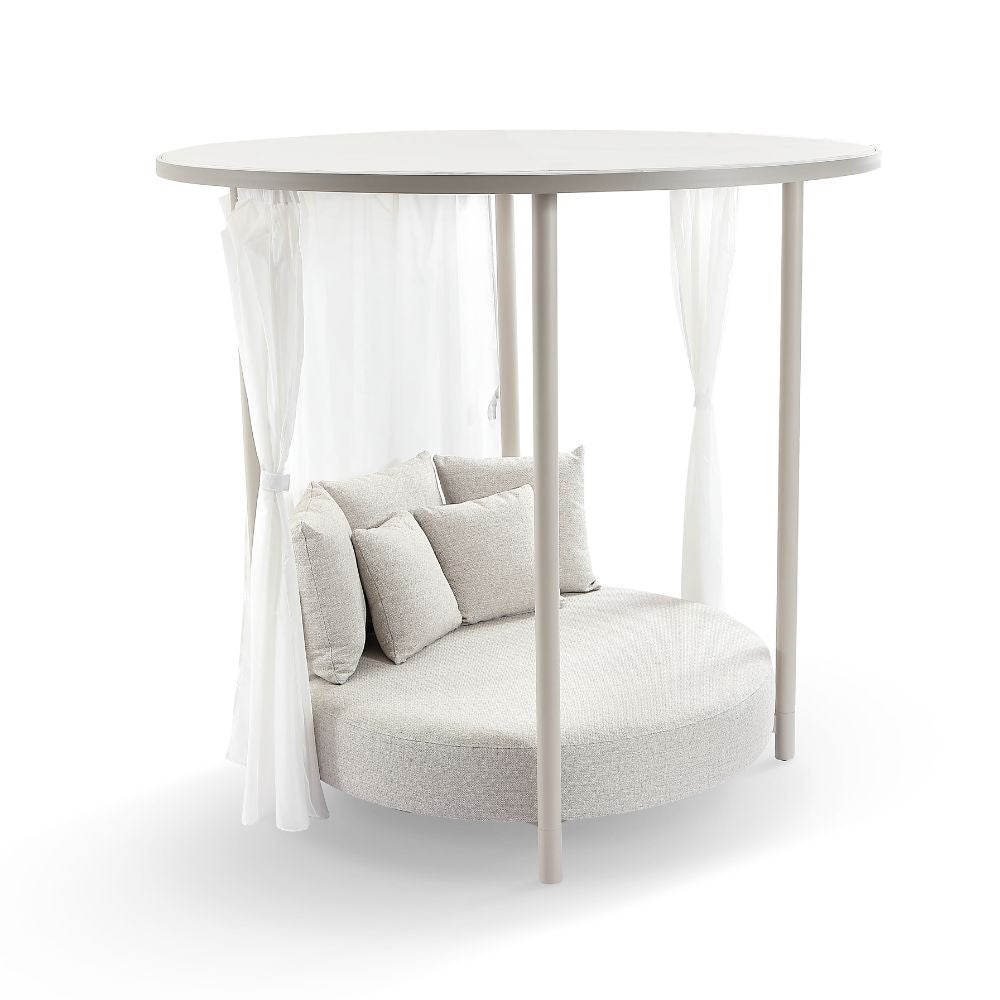 Malibu Outdoor Aluminium Round Cabana Daybed