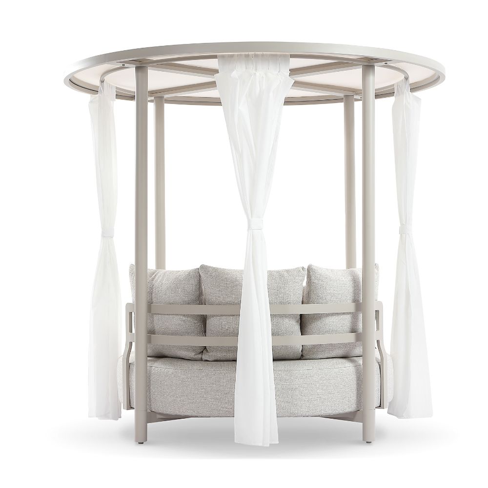 Malibu Outdoor Aluminium Round Cabana Daybed