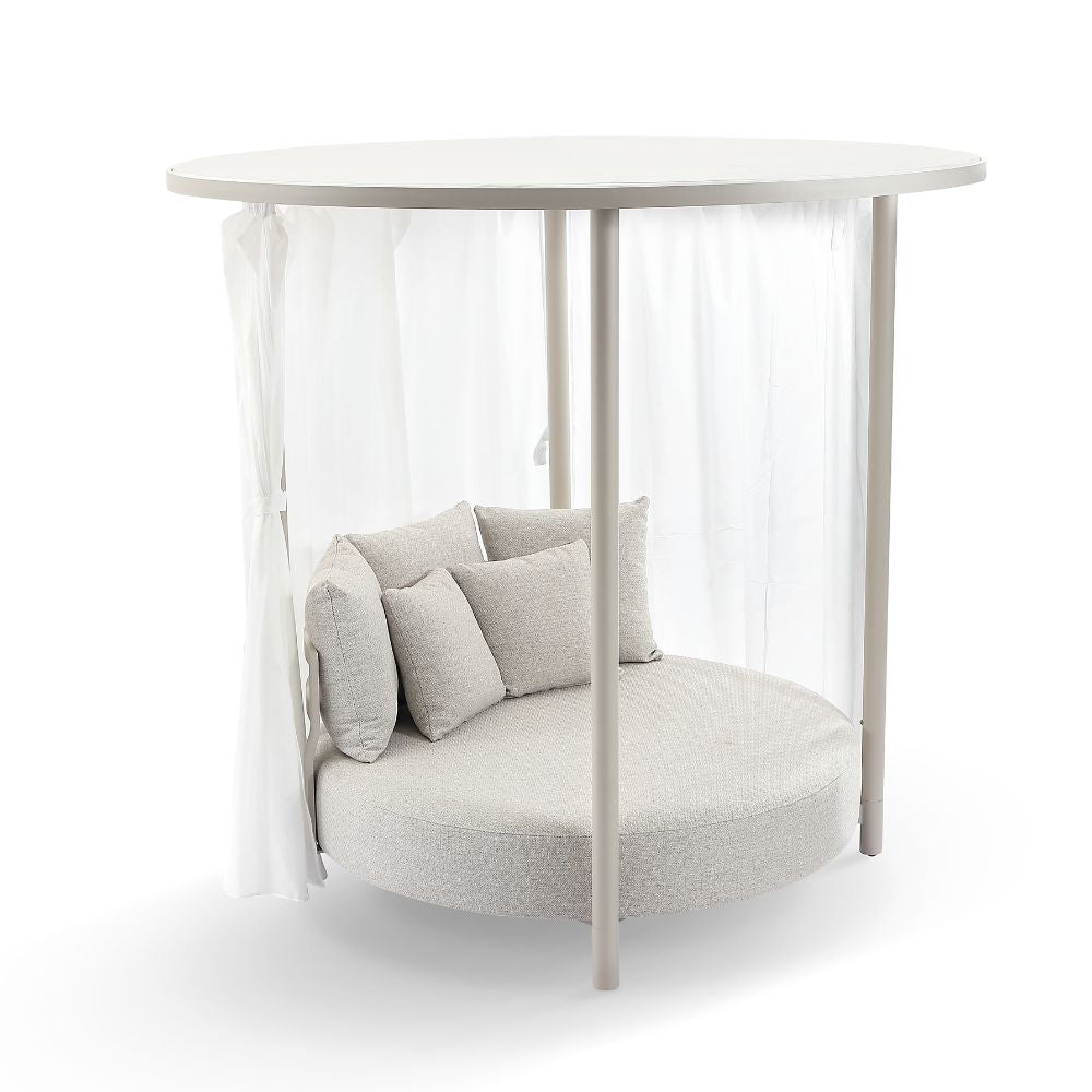 Malibu Outdoor Aluminium Round Cabana Daybed