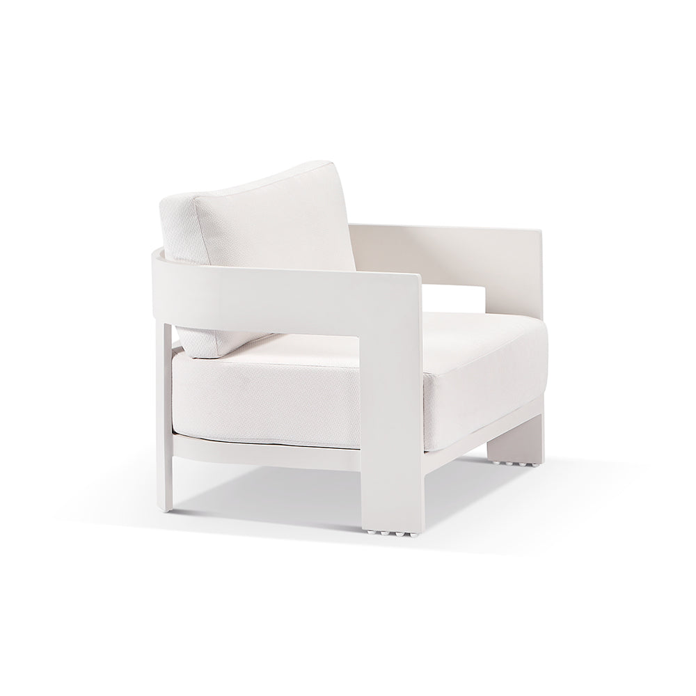Marlo 1 Seater Outdoor Aluminium Lounge