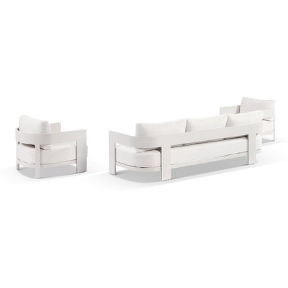 Marlo 3+1+1 Outdoor Aluminium Lounge Set With Coffee Table
