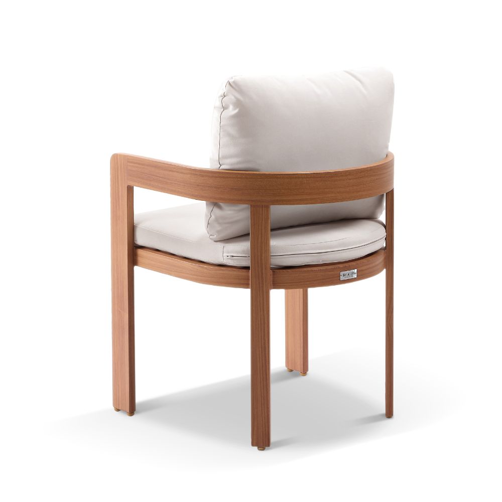 Marlo Outdoor Aluminium Dining Arm Chair
