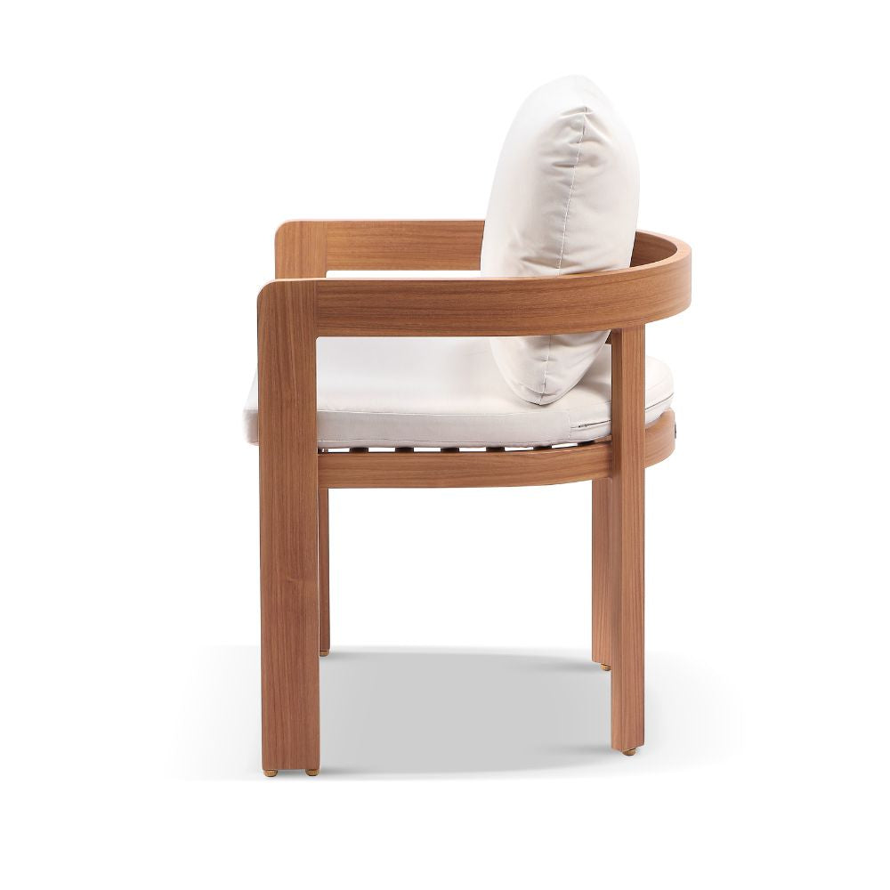 Marlo Outdoor Aluminium Dining Arm Chair
