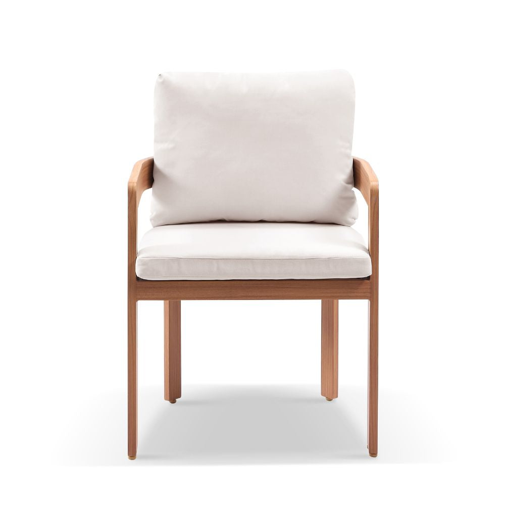 Marlo Outdoor Aluminium Dining Arm Chair