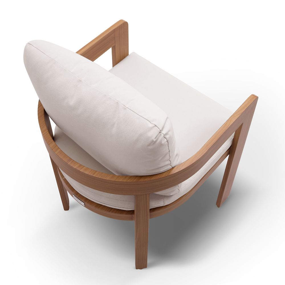 Marlo Outdoor Aluminium Dining Arm Chair