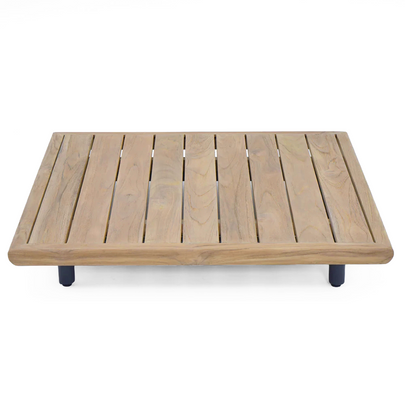 Mitch Outdoor Teak Timber Coffee Table
