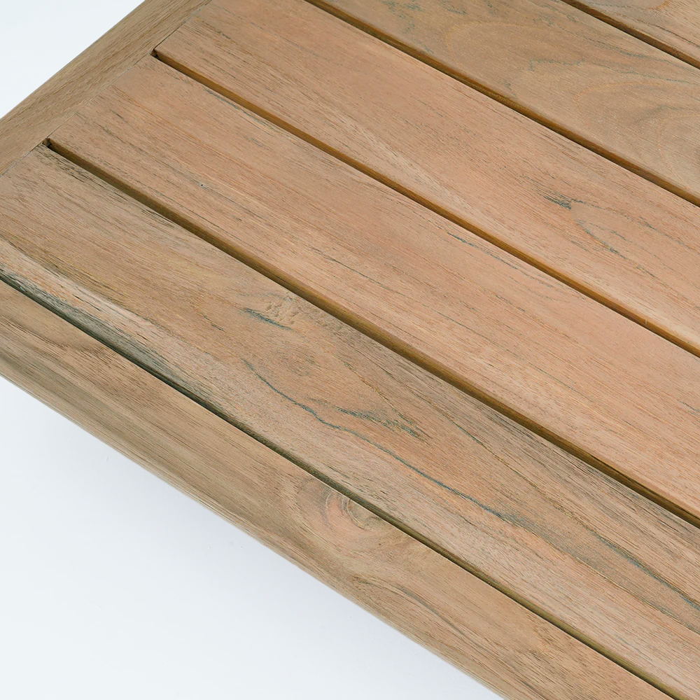 Mitch Outdoor Teak Timber Coffee Table