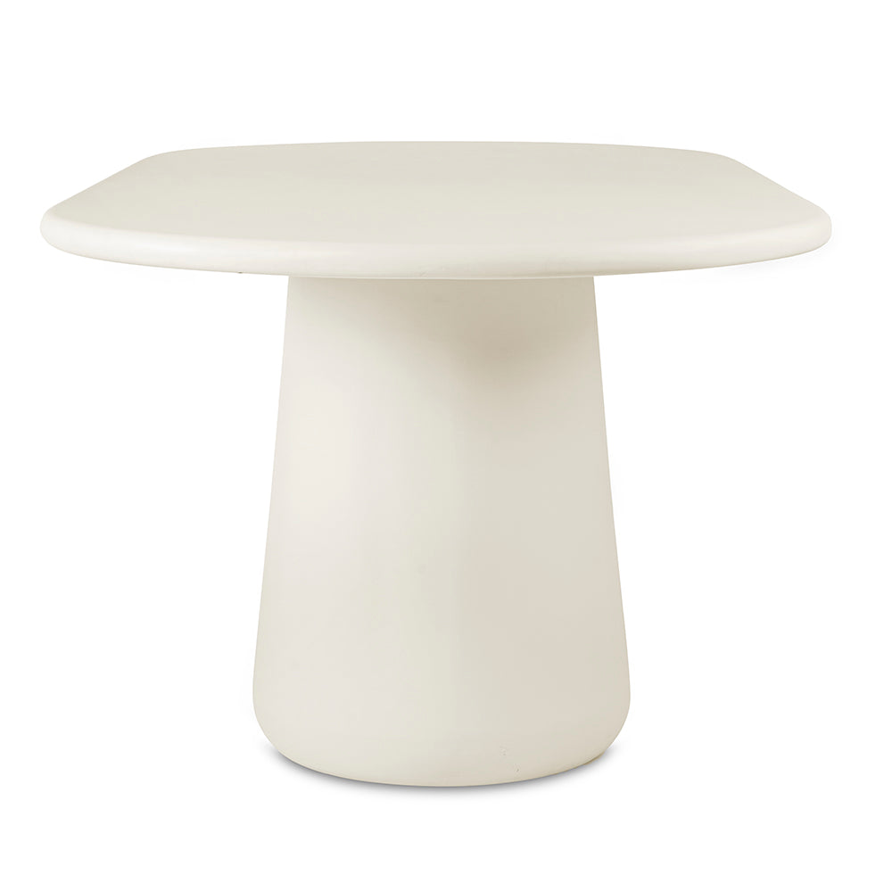 Moreton Indoor 2m Concrete Plaster Dining Table