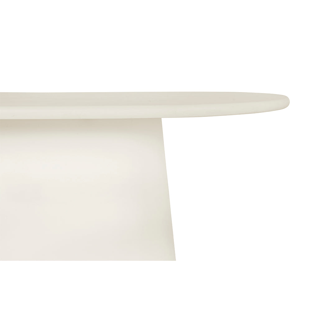 Moreton Indoor 2m Concrete Plaster Dining Table